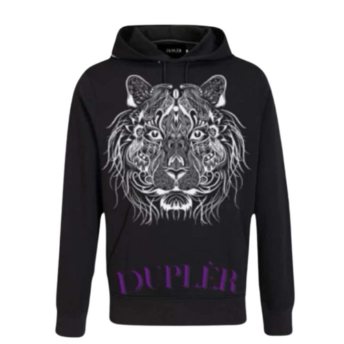 Dupler Svart Tiger Hoodie