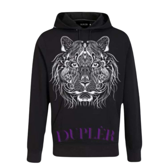 Dupler Svart Tiger Hoodie