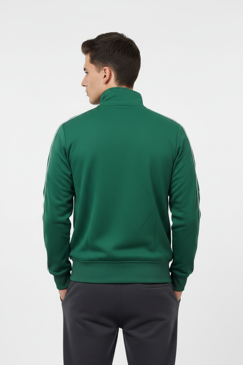 Duplér Green Track Jacket - Bakifrån
