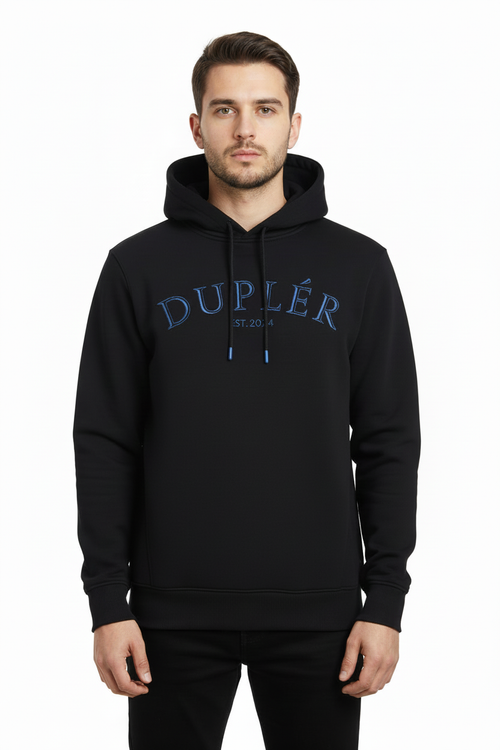 Dupler Svart Hoodie utan CK-logga